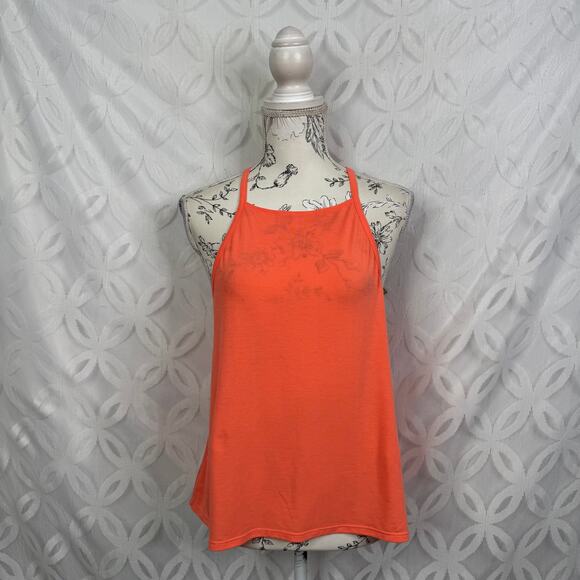 Prana Equator Tank Top Size S in Hyper Coral NWT - Picture 4 of 11
